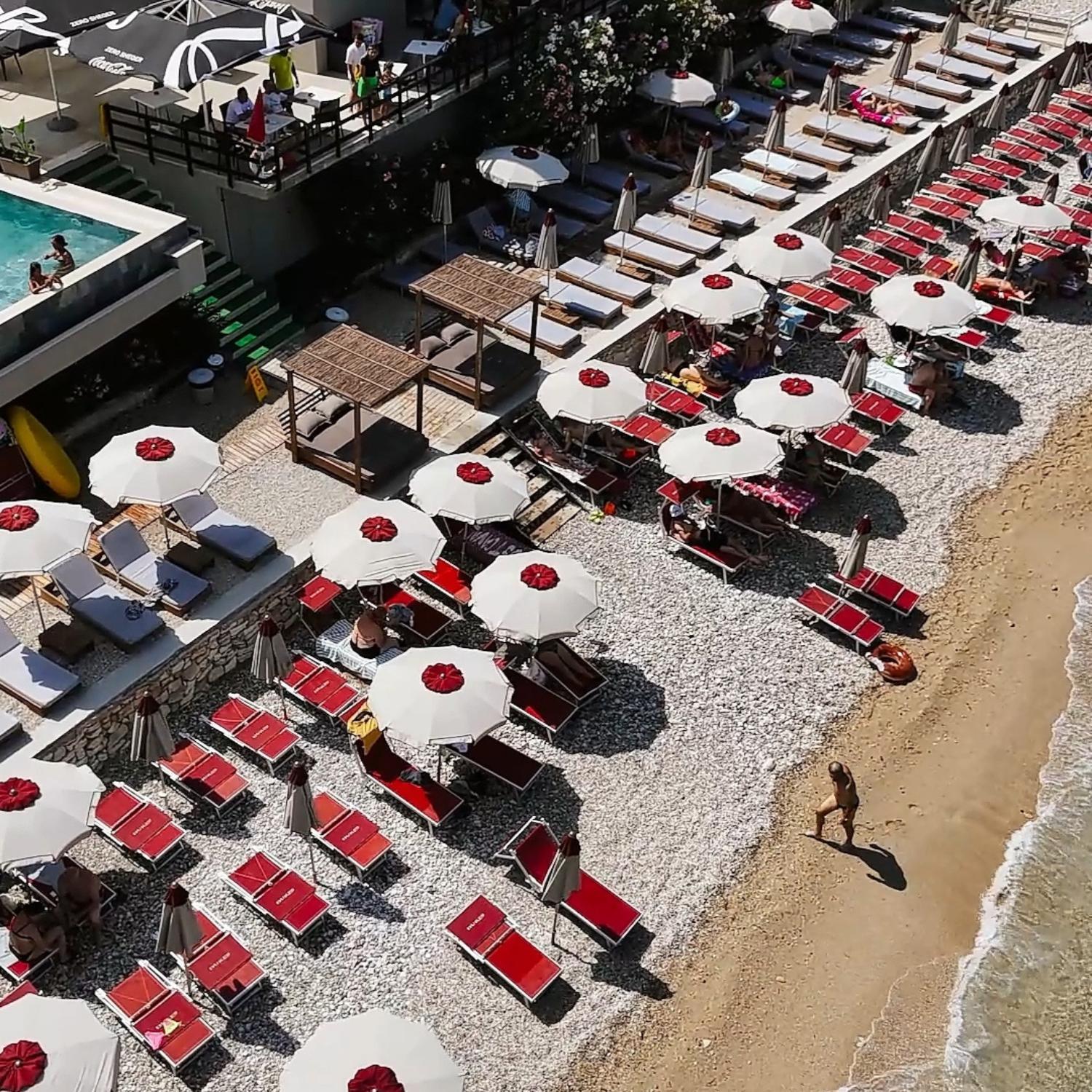 Dukes Albania Hotel Radhimë Buitenkant foto